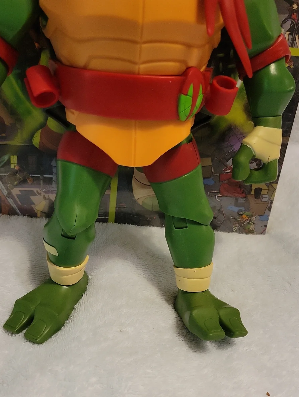 Teenage Mutant Ninja Turtles Rafael With BOOK